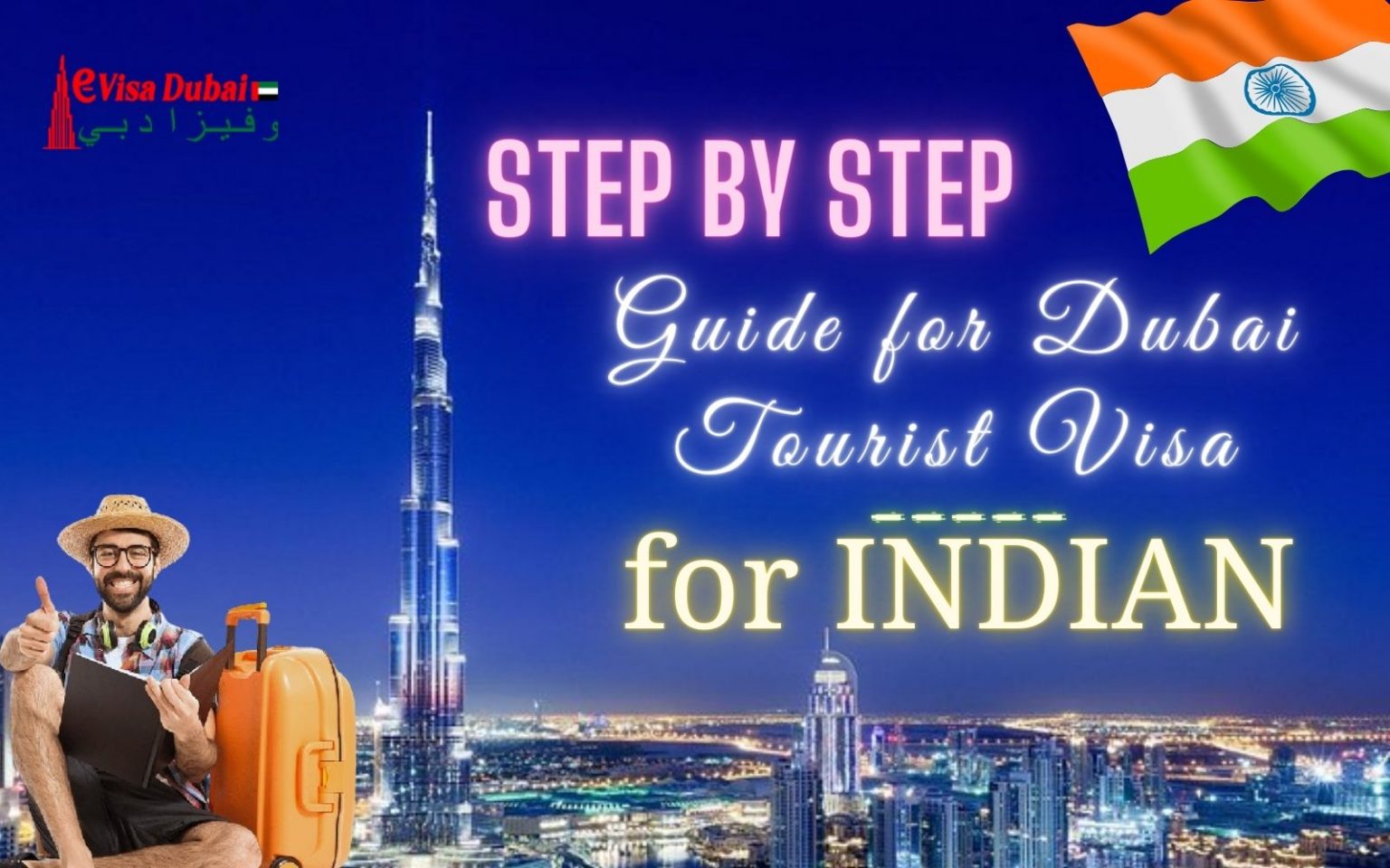 Dubai turist visa for India